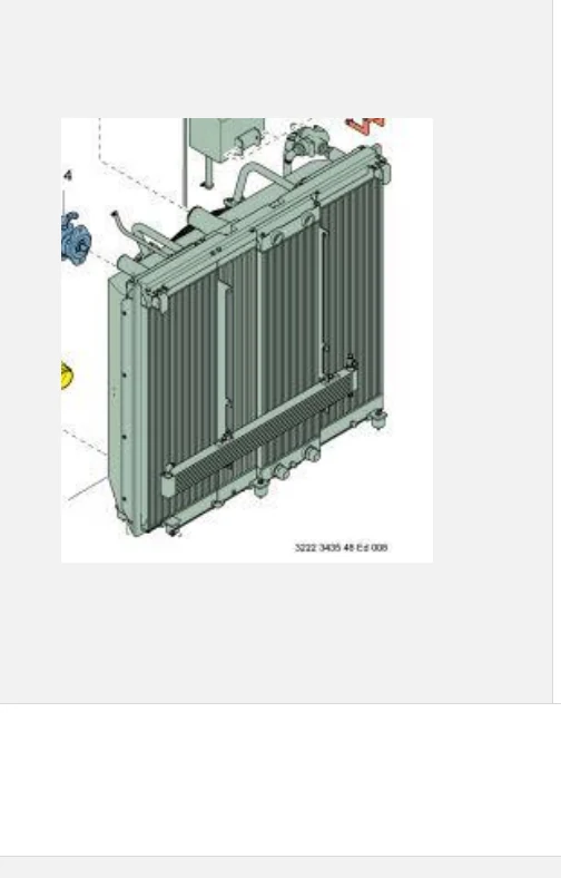 P/N: 6060 0011 01-RADIATOR — EPIROC -FLEXROC T35 / 2017 iş makinesi soğutma komponenti