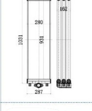 P/N: 20Y-03-42120 — KOMATSU PC240-8 iş makinesi radyatörü