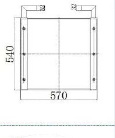 P/N: LE05P00001S013 — KOBELCO SK60-5 iş makinesi radyatörü