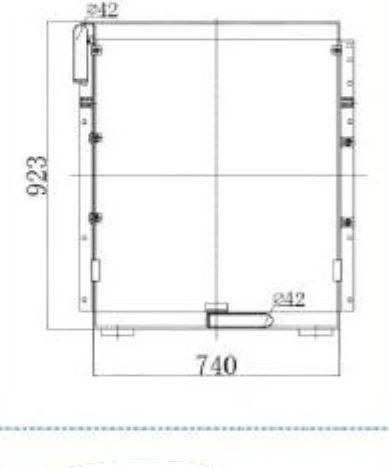 P/N: YN05P00010S002 — KOBELCO SK200-5 iş makinesi radyatörü